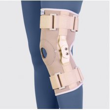 زانوبند نئوپرن مفصل دار(لولادار)  بدون قفل - کشکک پد دارطب و صنعت - مدل 45120