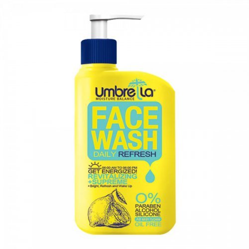 ژل شستشوی صورت مناسب استفاده روزانه انواع پوست 310میل آمبرلا - Umbrella Daily Refresh Face Wash 310ml