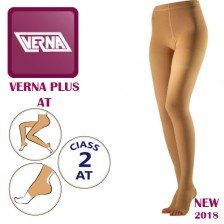 جوراب واریس شلواری کفه دار ورنا پلاس Verna Plus AT CCL2 - کلاس فشار 2 - کد661 جوراب واریس شلواری کفه دار ورنا پلاس Verna Plus AT CCL2 - کلاس فشار 2 - کد661