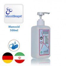 محلول ضدعفونی کننده دست ونتی سپت مدل مانوسید نیم لیتری به همراه پمپ فشاری Manocid - کد 670 محلول ضدعفونی کننده دست ونتی سپت مدل مانوسید نیم لیتری به همراه پمپ فشاری Manocid - کد 670