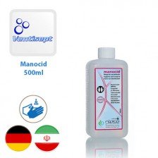محلول ضدعفونی کننده دست ونتی سپت مدل مانوسید نیم لیتری درب معمولی Manocid - کد 458 محلول ضدعفونی کننده دست ونتی سپت مدل مانوسید نیم لیتری درب معمولی Manocid - کد 458
