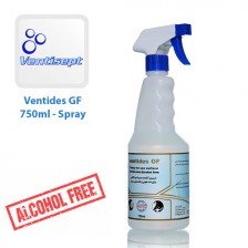 اسپری ضدعفونی کننده سریع الاثر سطوح 750 میلی لیتر ونتیدس VENTIDES GF - کد 589 اسپری ضدعفونی کننده سریع الاثر سطوح 750 میلی لیتر ونتیدس VENTIDES GF - کد 589