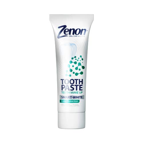 خمیردندان تیوپی سفید کننده روزانه زنون - Zenon Tube Smart White Toothpaste