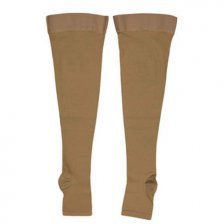 جوراب واریس اورافیکس پنجه باز انتهای ران - AURAFIX AV-104 AG