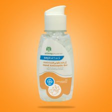 ژل ضد عفونی کننده دست الکلی سپتاتک 120 میلی لیتری - GEL - کد 1362 ژل ضد عفونی کننده دست الکلی سپتاتک 120 میلی لیتری - GEL - کد 1362